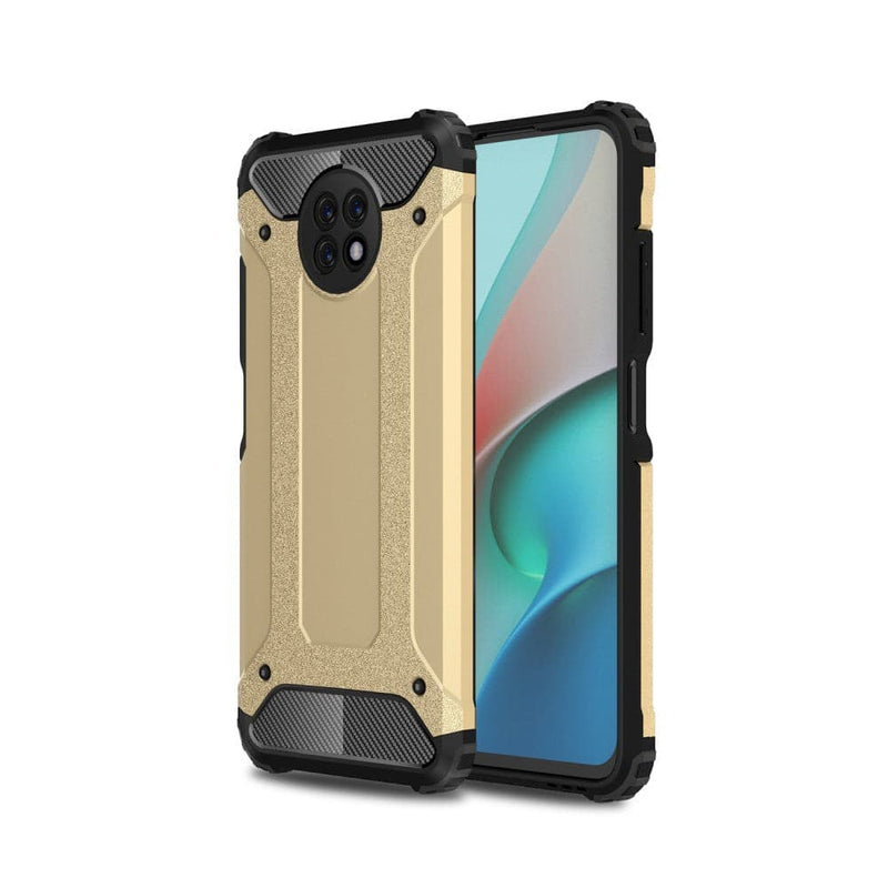 Se Xiaomi Redmi Note 9 5G / Note 9T 5G - Armor Guard Hybrid cover - Guld ❤ Kæmpe udvalg i Capida ❤ Hurtig levering: 1 - 2 Hverdage samt billig fragt - Varenummer: CPD-V33101909127E og barcode / Ean: 101909127E på lager - Udsalg på Mobil tilbehør Spar op til 55% - Over 434 design brands på udsalg