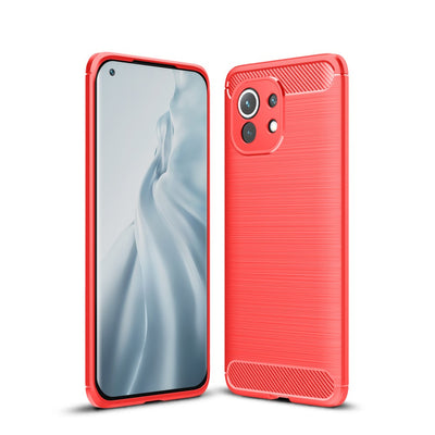 Se Xiaomi Mi 11 - Gummi cover - Børstet Design - Rød ❤ Kæmpe udvalg i Capida ❤ Hurtig levering: 1 - 2 Hverdage samt billig fragt - Varenummer: CPD-V33101909293B og barcode / Ean: 101909293B på lager - Udsalg på Mobil tilbehør Spar op til 67% - Over 434 design brands på udsalg