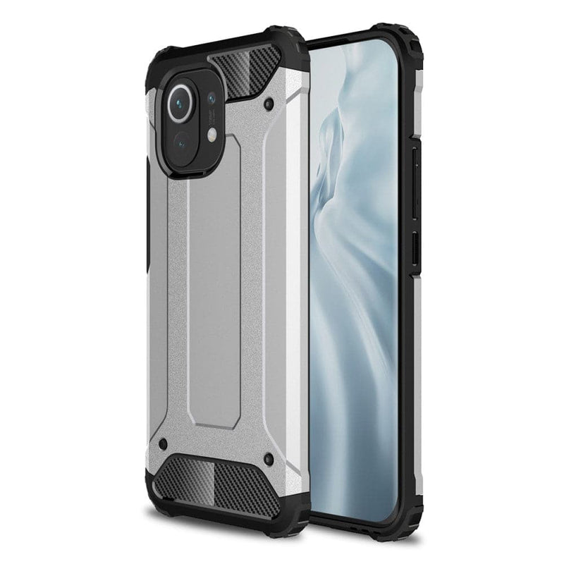 Se Xiaomi Mi 11 - Armor Guard Hybrid cover - Sølv ❤ Kæmpe udvalg i Capida ❤ Hurtig levering: 1 - 2 Hverdage samt billig fragt - Varenummer: CPD-V33101909294C og barcode / Ean: 101909294C på lager - Udsalg på Mobil tilbehør Spar op til 63% - Over 434 design brands på udsalg