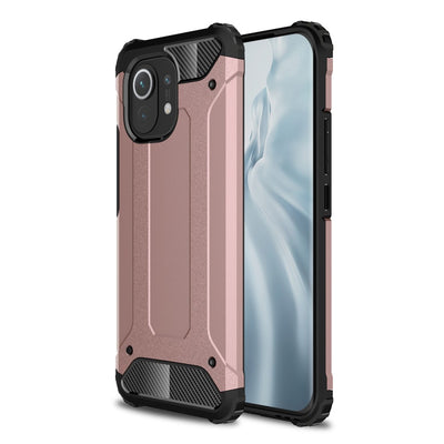 Se Xiaomi Mi 11 - Armor Guard Hybrid cover - Rosa guld ❤ Kæmpe udvalg i Capida ❤ Hurtig levering: 1 - 2 Hverdage samt billig fragt - Varenummer: CPD-V33101909294E og barcode / Ean: 101909294E på lager - Udsalg på Mobil tilbehør Spar op til 61% - Over 434 design brands på udsalg