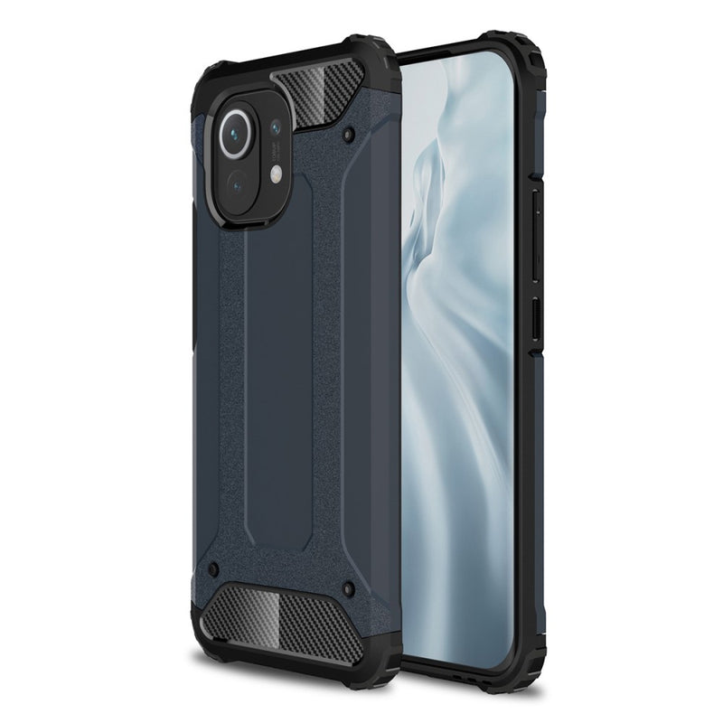 Se Xiaomi Mi 11 - Armor Guard Hybrid cover - Mørkeblå ❤ Kæmpe udvalg i Capida ❤ Hurtig levering: 1 - 2 Hverdage samt billig fragt - Varenummer: CPD-V33101909294G og barcode / Ean: 101909294G på lager - Udsalg på Mobil tilbehør Spar op til 58% - Over 434 design brands på udsalg