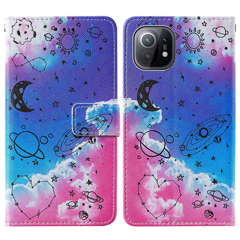 Se Xiaomi Mi 11 - Læder cover / pung - Printet design - Stjerner ❤ Kæmpe udvalg i Capida ❤ Hurtig levering: 1 - 2 Hverdage samt billig fragt - Varenummer: CPD-V33101909413B og barcode / Ean: 101909413B på lager - Udsalg på Mobil tilbehør Spar op til 53% - Over 434 design brands på udsalg