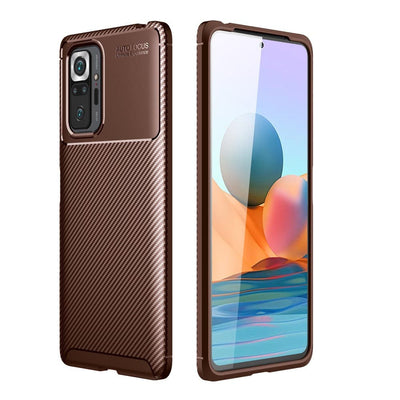 Se Xiaomi Redmi Note 10 Pro - Gummi cover - Børstet Design - Brun ❤ Kæmpe udvalg i Capida ❤ Hurtig levering: 1 - 2 Hverdage samt billig fragt - Varenummer: CPD-V33101909741C og barcode / Ean: 101909741C på lager - Udsalg på Mobil tilbehør Spar op til 66% - Over 434 design brands på udsalg