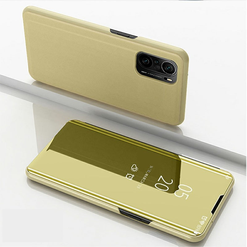 Se Xiaomi Redmi Mi11i / Poco F3 / K40 - View Window Mirror cover - Guld ❤ Kæmpe udvalg i Capida ❤ Hurtig levering: 1 - 2 Hverdage samt billig fragt - Varenummer: CPD-V33101909849D og barcode / Ean: 101909849D på lager - Udsalg på Mobil tilbehør Spar op til 57% - Over 434 design brands på udsalg