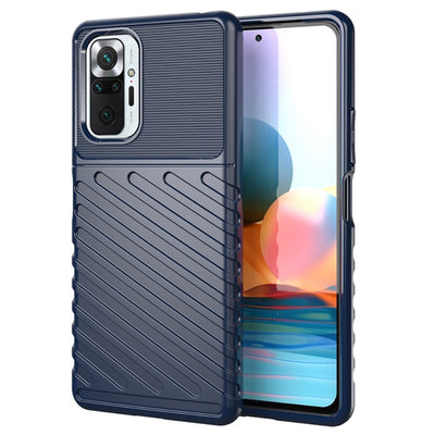 Se Xiaomi Redmi Note 10 Pro/Note 10 Pro Max - Thunder Series gummi cover - Blå ❤ Kæmpe udvalg i Capida ❤ Hurtig levering: 1 - 2 Hverdage samt billig fragt - Varenummer: CPD-V33101909884B og barcode / Ean: 101909884B på lager - Udsalg på Mobil tilbehør Spar op til 52% - Over 434 design brands på udsalg