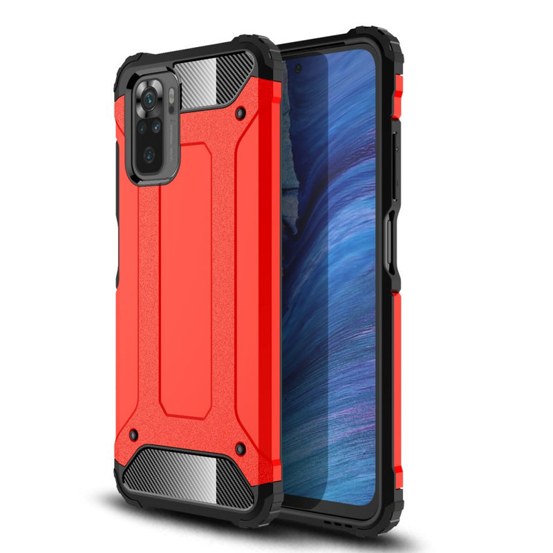 Se Xiaomi Redmi Note 10 4G/Note 10S - Armor Guard Hybrid cover - Rød ❤ Kæmpe udvalg i Capida ❤ Hurtig levering: 1 - 2 Hverdage samt billig fragt - Varenummer: CPD-V33101909948D og barcode / Ean: 101909948D på lager - Udsalg på Mobil tilbehør Spar op til 54% - Over 434 design brands på udsalg