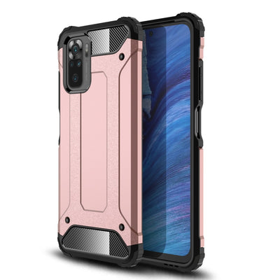 Se Xiaomi Redmi Note 10 4G/Note 10S - Armor Guard Hybrid cover - Rosa guld ❤ Kæmpe udvalg i Capida ❤ Hurtig levering: 1 - 2 Hverdage samt billig fragt - Varenummer: CPD-V33101909948E og barcode / Ean: 101909948E på lager - Udsalg på Mobil tilbehør Spar op til 53% - Over 434 design brands på udsalg