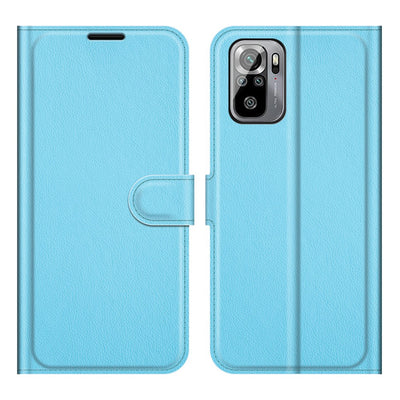 Se Xiaomi Redmi Note 10 4G/Note 10S - Ægte læder cover / pung - Blå ❤ Stort online udvalg i Capida ❤ Hurtig levering: 1 - 2 Hverdage samt billig fragt - Varenummer: CPD-V33101910013E og barcode / Ean: på lager - Udsalg på Mobil tilbehør Spar op til 56% - Over 785 kendte brands på udsalg