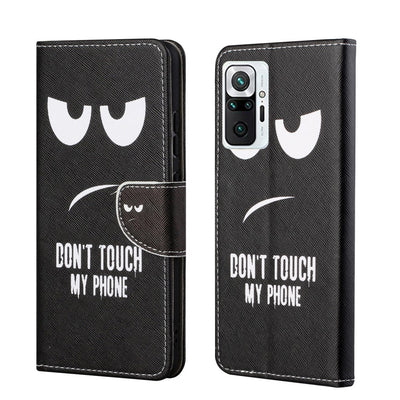 Se Xiaomi Redmi Note 10 Pro / Note 10 Pro Max - Læder cover / pung - Mønstret design - Don´t Touch My Phone ❤ Kæmpe udvalg i Capida ❤ Hurtig levering: 1 - 2 Hverdage samt billig fragt - Varenummer: CPD-V33101910027C og barcode / Ean: 101910027C på lager - Udsalg på Mobil tilbehør Spar op til 62% - Over 785 kendte brands på udsalg