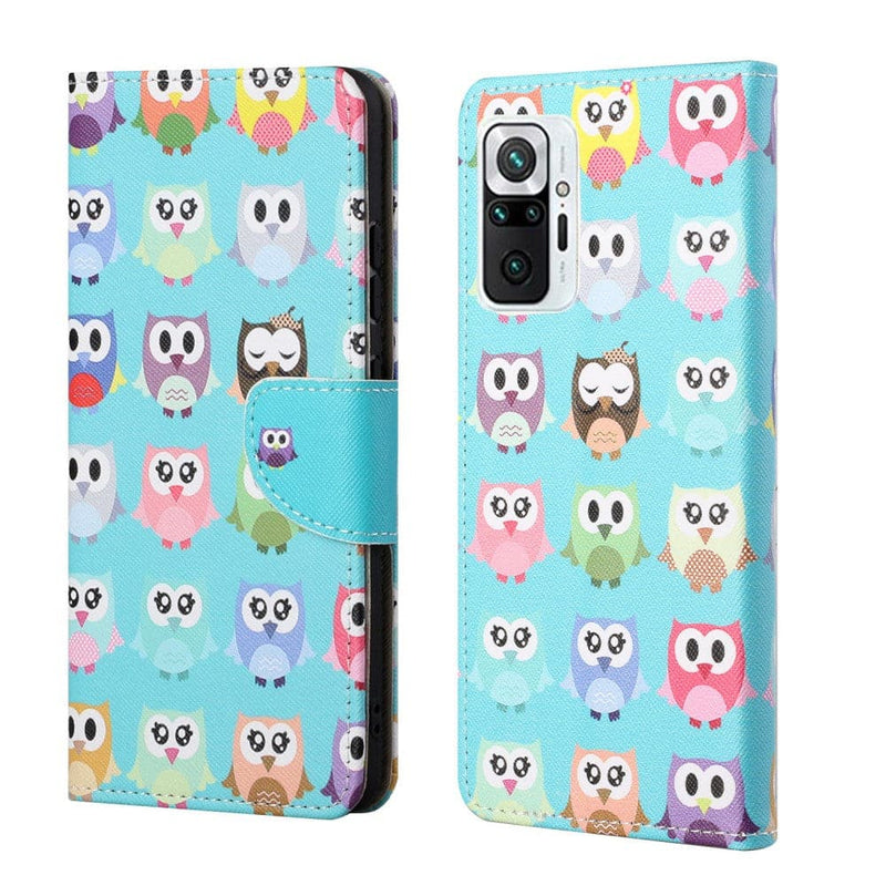 Se Xiaomi Redmi Note 10 Pro / Note 10 Pro Max - Læder cover / pung - Mønstret design - Ugler ❤ Kæmpe udvalg i Capida ❤ Hurtig levering: 1 - 2 Hverdage samt billig fragt - Varenummer: CPD-V33101910027G og barcode / Ean: 101910027G på lager - Udsalg på Mobil tilbehør Spar op til 58% - Over 857 kendte brands på udsalg