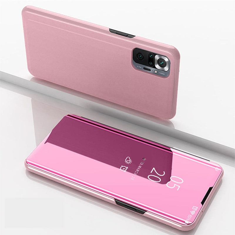 Se Xiaomi Redmi Note 10 Pro 5G/Note 10 Pro Max - View Window Mirror cover - Rosa guld ❤ Kæmpe udvalg i Capida ❤ Hurtig levering: 1 - 2 Hverdage samt billig fragt - Varenummer: CPD-V33101910058C og barcode / Ean: 101910058C på lager - Udsalg på Mobil tilbehør Spar op til 51% - Over 424 kendte brands på udsalg