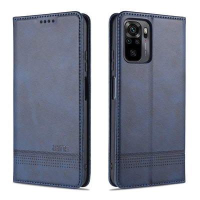 Se Xiaomi Redmi Note 10 4G/Note 10S - AZNS flip læder cover / pung - Blå ❤ Kæmpe udvalg i Capida ❤ Hurtig levering: 1 - 2 Hverdage samt billig fragt - Varenummer: CPD-V33101910081F og barcode / Ean: 101910081F på lager - Udsalg på Mobil tilbehør Spar op til 59% - Over 322 kendte brands på udsalg