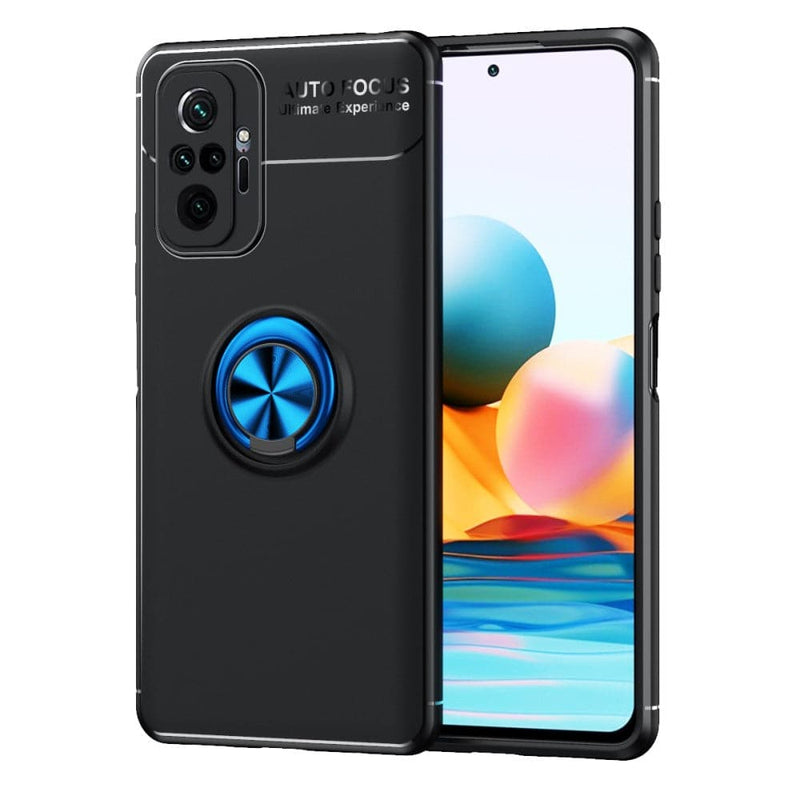 Se Xiaomi Redmi Note 10 Pro/Note 10 Pro Max - Gummi cover med Kickstand - Sort/blå ❤ Kæmpe udvalg i Capida ❤ Hurtig levering: 1 - 2 Hverdage samt billig fragt - Varenummer: CPD-V33101910206B og barcode / Ean: 101910206B på lager - Udsalg på Mobil tilbehør Spar op til 52% - Over 857 kendte brands på udsalg