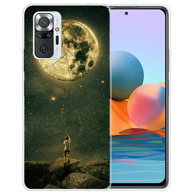 Se Xiaomi Redmi Note 10 Pro/Note 10 Pro Max - Gummi cover - Printet Design - Månen ❤ Stort online udvalg i Capida ❤ Hurtig levering: 1 - 2 Hverdage samt billig fragt - Varenummer: CPD-V33101910375H og barcode / Ean: på lager - Udsalg på Mobil tilbehør Spar op til 67% - Over 785 kendte brands på udsalg