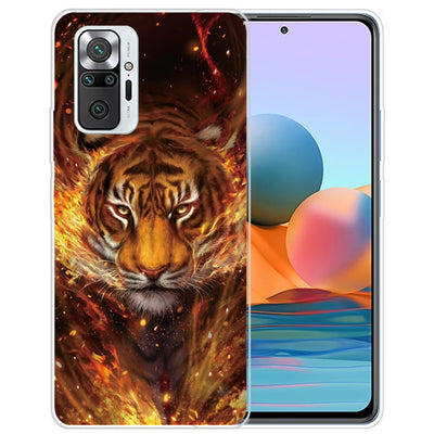 Se Xiaomi Redmi Note 10 Pro/Note 10 Pro Max - Gummi cover - Printet Design - Tiger & Ild ❤ Stort online udvalg i Capida ❤ Hurtig levering: 1 - 2 Hverdage samt billig fragt - Varenummer: CPD-V33101910375O og barcode / Ean: på lager - Udsalg på Mobil tilbehør Spar op til 59% - Over 785 kendte brands på udsalg