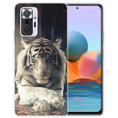 Se Xiaomi Redmi Note 10 Pro/Note 10 Pro Max - Gummi cover - Printet Design - Hvid Tiger ❤ Stort online udvalg i Capida ❤ Hurtig levering: 1 - 2 Hverdage samt billig fragt - Varenummer: CPD-V33101910375Q og barcode / Ean: på lager - Udsalg på Mobil tilbehør Spar op til 57% - Over 785 kendte brands på udsalg