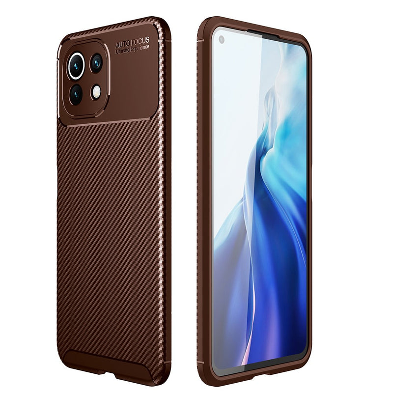 Se Xiaomi Mi 11 Lite 4G/5G - Gummi cover - Børstet Design - Brun ❤ Stort online udvalg i Capida ❤ Hurtig levering: 1 - 2 Hverdage samt billig fragt - Varenummer: CPD-V33101910397B og barcode / Ean: på lager - Udsalg på Mobil tilbehør Spar op til 65% - Over 785 kendte brands på udsalg