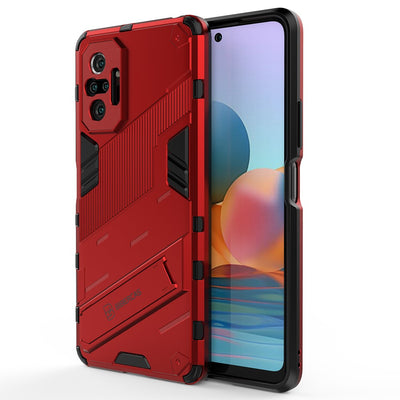 Se Xiaomi Redmi Note 10 Pro Max/Redmi Note 10 Pro - Hybrid cover med Kickstand - Rød ❤ Stort online udvalg i Capida ❤ Hurtig levering: 1 - 2 Hverdage samt billig fragt - Varenummer: CPD-V33101910442B og barcode / Ean: på lager - Udsalg på Mobil tilbehør Spar op til 52% - Over 785 kendte brands på udsalg