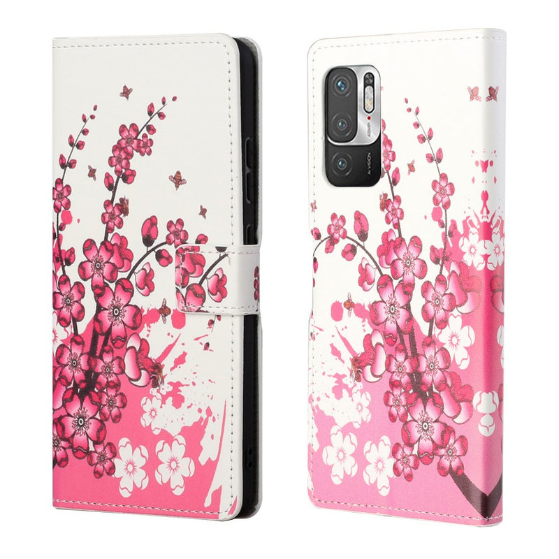 Se Xiaomi Redmi Note 10 5G - Læder cover / pung - Printet Design - Blomstret blomst ❤ Stort online udvalg i Capida ❤ Hurtig levering: 1 - 2 Hverdage samt billig fragt - Varenummer: CPD-V33101910744I og barcode / Ean: på lager - Udsalg på Mobil tilbehør Spar op til 54% - Over 324 kendte brands på udsalg