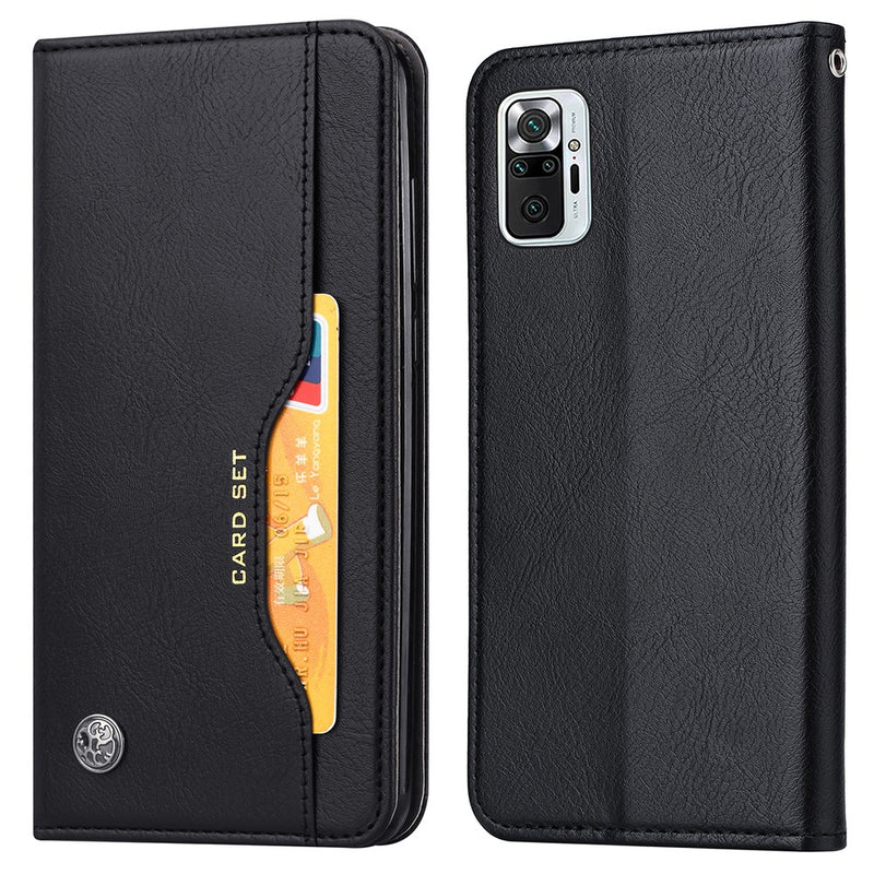 Se Xiaomi Redmi Note 10 Pro/Note 10 Pro Max - Læder cover / pung - Udvendig kortholder - Sort ❤ Stort online udvalg i Capida ❤ Hurtig levering: 1 - 2 Hverdage samt billig fragt - Varenummer: CPD-V33101910798D og barcode / Ean: på lager - Udsalg på Mobil tilbehør Spar op til 66% - Over 324 kendte brands på udsalg