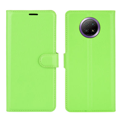 Se Xiaomi Redmi Note 9 5G/Note 9T 5G - Læder cover / pung - Grøn ❤ Stort online udvalg i Capida ❤ Hurtig levering: 1 - 2 Hverdage samt billig fragt - Varenummer: CPD-V33101910820F og barcode / Ean: på lager - Udsalg på Mobil tilbehør Spar op til 59% - Over 324 kendte brands på udsalg