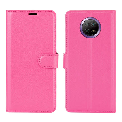 Se Xiaomi Redmi Note 9 5G/Note 9T 5G - Læder cover / pung - Rosa ❤ Stort online udvalg i Capida ❤ Hurtig levering: 1 - 2 Hverdage samt billig fragt - Varenummer: CPD-V33101910820G og barcode / Ean: på lager - Udsalg på Mobil tilbehør Spar op til 58% - Over 324 kendte brands på udsalg