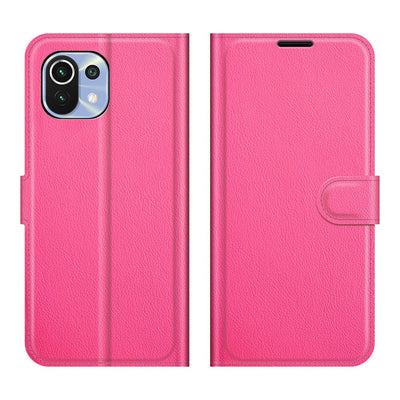 Se Xiaomi Mi 11 Lite 4G/5G - Læder cover / pung - Rosa ❤ Stort online udvalg i Capida ❤ Hurtig levering: 1 - 2 Hverdage samt billig fragt - Varenummer: CPD-V33101910822G og barcode / Ean: på lager - Udsalg på Mobil tilbehør Spar op til 65% - Over 324 kendte brands på udsalg