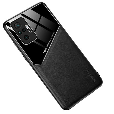 Se Xiaomi Redmi Note 10 Pro Max - Hybrid cover - Læder Design - Sort ❤ Kæmpe udvalg i Capida ❤ Hurtig levering: 1 - 2 Hverdage samt billig fragt - Varenummer: CPD-V33101910894A og barcode / Ean: 101910894A på lager - Udsalg på Mobil tilbehør Spar op til 63% - Over 312 kendte brands på udsalg