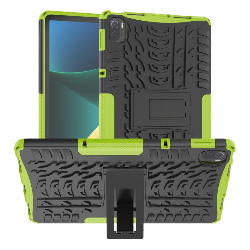 Se Xiaomi Pad 5 / Pad 5 Pro - RUGGED Hybrid cover med Kickstand - Grøn ❤ Kæmpe udvalg i Capida ❤ Hurtig levering: 1 - 2 Hverdage samt billig fragt - Varenummer: CPD-V33101912436F og barcode / Ean: 101912436F på lager - Udsalg på Tablets tilbehør Spar op til 63% - Over 454 design mærker på udsalg