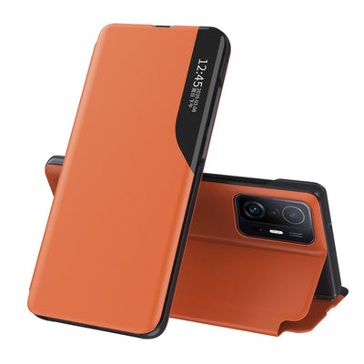 Se Xiaomi 11T/11T Pro - View Window læder cover - Orange ❤ Kæmpe udvalg i Capida ❤ Hurtig levering: 1 - 2 Hverdage samt billig fragt - Varenummer: CPD-V33101912649D og barcode / Ean: 101912649D på lager - Udsalg på Mobil tilbehør Spar op til 51% - Over 424 kendte brands på udsalg