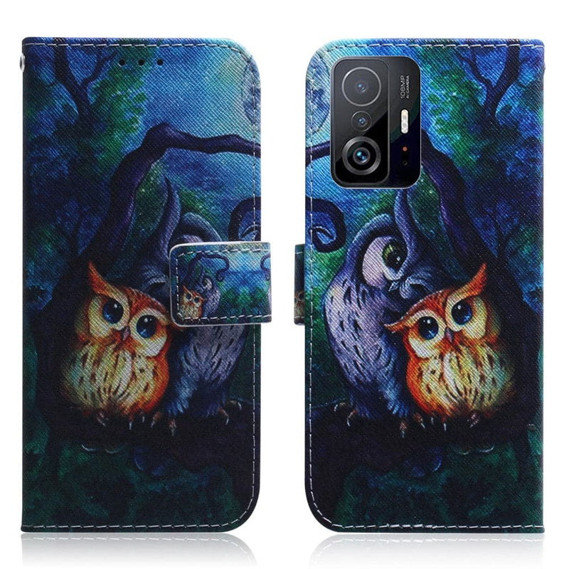 Se Xiaomi 11T/11T Pro - Læder cover / pung - Printet Design - ugler ❤ Kæmpe udvalg i Capida ❤ Hurtig levering: 1 - 2 Hverdage samt billig fragt - Varenummer: CPD-V33101912741B og barcode / Ean: 101912741B på lager - Udsalg på Mobil tilbehør Spar op til 62% - Over 454 kendte brands på udsalg