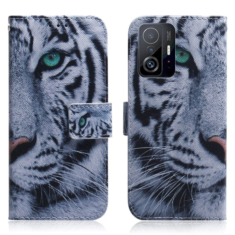 Se Xiaomi 11T/11T Pro - Læder cover / pung - Printet Design - Tiger ❤ Kæmpe udvalg i Capida ❤ Hurtig levering: 1 - 2 Hverdage samt billig fragt - Varenummer: CPD-V33101912741C og barcode / Ean: 101912741C på lager - Udsalg på Mobil tilbehør Spar op til 61% - Over 454 kendte brands på udsalg