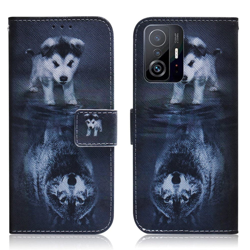 Se Xiaomi 11T/11T Pro - Læder cover / pung - Printet Design - Hund & Ulv ❤ Kæmpe udvalg i Capida ❤ Hurtig levering: 1 - 2 Hverdage samt billig fragt - Varenummer: CPD-V33101912741G og barcode / Ean: 101912741G på lager - Udsalg på Mobil tilbehør Spar op til 54% - Over 434 design brands på udsalg