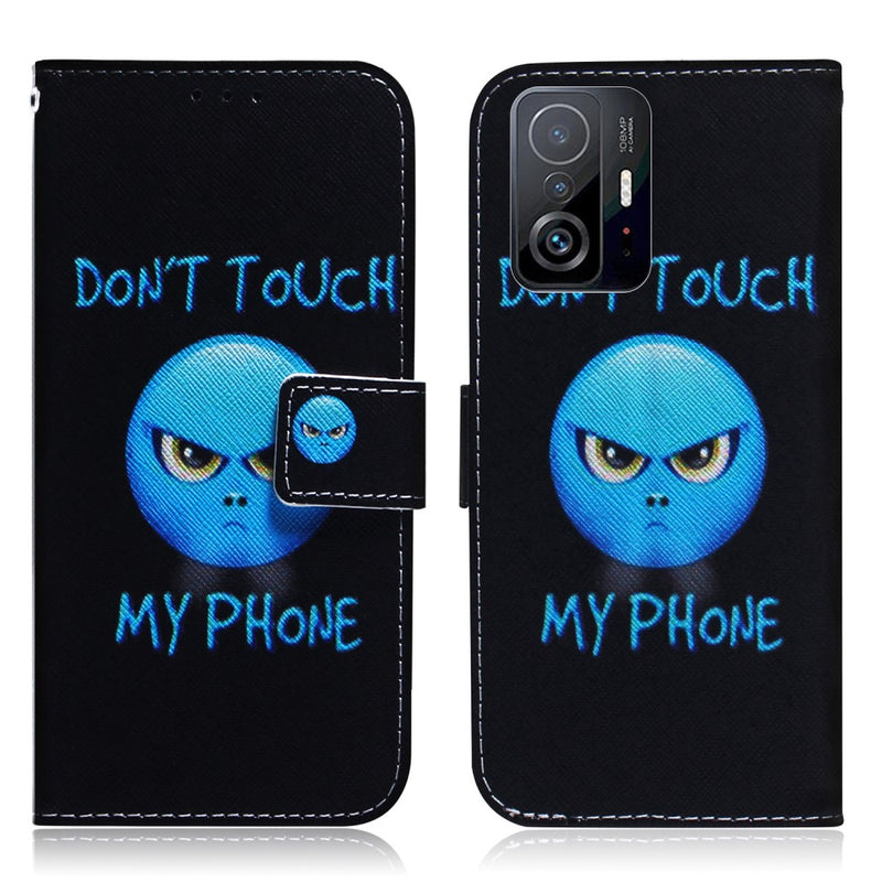 Se Xiaomi 11T/11T Pro - Læder cover / pung - Printet Design - Don´t Touch My Phone ❤ Kæmpe udvalg i Capida ❤ Hurtig levering: 1 - 2 Hverdage samt billig fragt - Varenummer: CPD-V33101912741I og barcode / Ean: 101912741I på lager - Udsalg på Mobil tilbehør Spar op til 53% - Over 434 design brands på udsalg