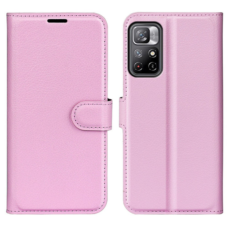 Se Xiaomi Redmi Note 11T 5G/Note 11S 5G - Læder cover / pung - Pink ❤ Kæmpe udvalg i Capida ❤ Hurtig levering: 1 - 2 Hverdage samt billig fragt - Varenummer: CPD-V33101913187C og barcode / Ean: 101913187C på lager - Udsalg på Mobil tilbehør Spar op til 63% - Over 454 kendte brands på udsalg