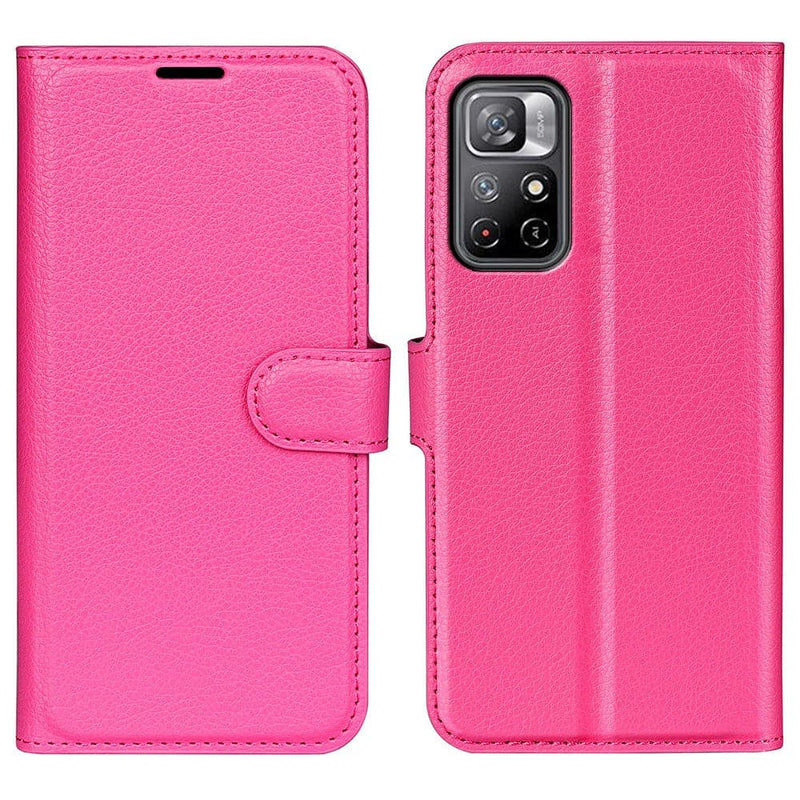 Se Xiaomi Redmi Note 11T 5G/Note 11S 5G - Læder cover / pung - Rosa ❤ Kæmpe udvalg i Capida ❤ Hurtig levering: 1 - 2 Hverdage samt billig fragt - Varenummer: CPD-V33101913187G og barcode / Ean: 101913187G på lager - Udsalg på Mobil tilbehør Spar op til 62% - Over 454 kendte brands på udsalg