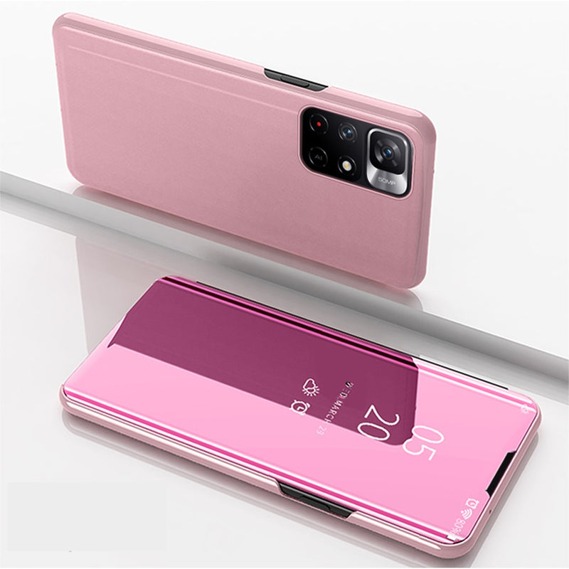 Se Xiaomi Redmi Note 11T 5G/Redmi Note 11S 5G - View Window Mirror cover - Rosa guld ❤ Kæmpe udvalg i Capida ❤ Hurtig levering: 1 - 2 Hverdage samt billig fragt - Varenummer: CPD-V33101913453C og barcode / Ean: 101913453C på lager - Udsalg på Mobil tilbehør Spar op til 67% - Over 454 kendte brands på udsalg