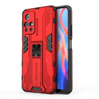 Se Xiaomi Redmi Note 11T 5G/11S 5G - Armor Guard Hybrid cover m/Kickstand - Rød ❤ Kæmpe udvalg i Capida ❤ Hurtig levering: 1 - 2 Hverdage samt billig fragt - Varenummer: CPD-V33101913456B og barcode / Ean: 101913456B på lager - Udsalg på Mobil tilbehør Spar op til 54% - Over 785 kendte brands på udsalg