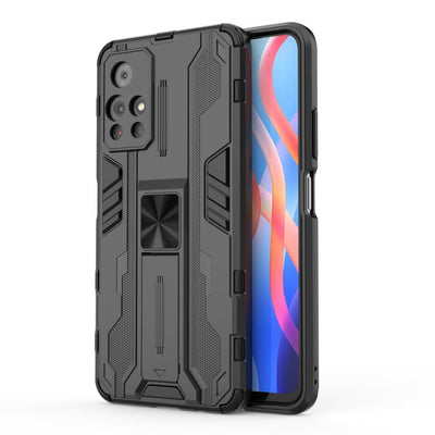 Se Xiaomi Redmi Note 11T 5G/11S 5G - Armor Guard Hybrid cover m/Kickstand - Sort ❤ Kæmpe udvalg i Capida ❤ Hurtig levering: 1 - 2 Hverdage samt billig fragt - Varenummer: CPD-V33101913456E og barcode / Ean: 101913456E på lager - Udsalg på Mobil tilbehør Spar op til 51% - Over 454 kendte brands på udsalg