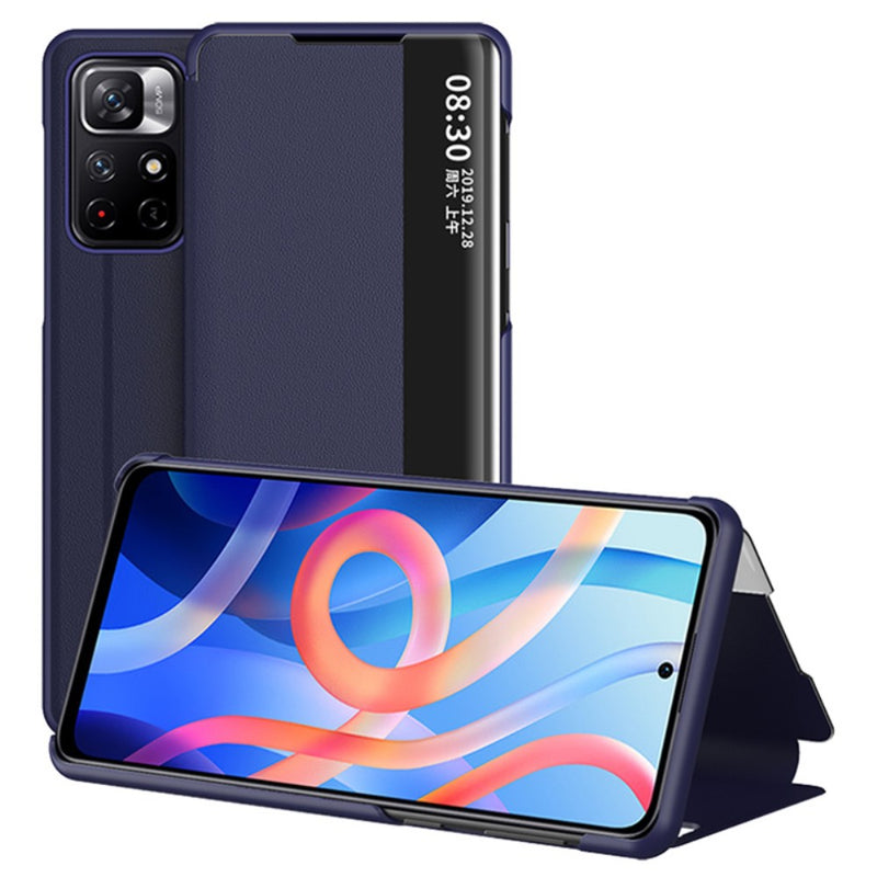 Se Xiaomi Redmi Note 11T 5G/11S 5G - View Window læder cover - Blå ❤ Kæmpe udvalg i Capida ❤ Hurtig levering: 1 - 2 Hverdage samt billig fragt - Varenummer: CPD-V33101913562B og barcode / Ean: 101913562B på lager - Udsalg på Mobil tilbehør Spar op til 54% - Over 454 design brands på udsalg