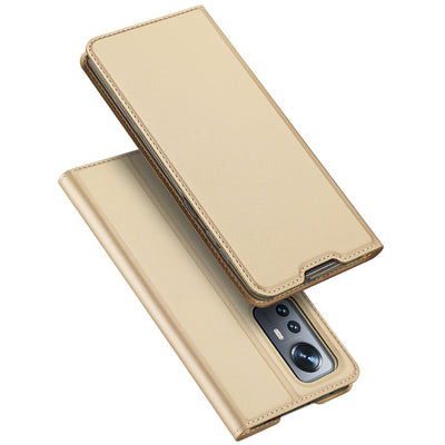 Se Xiaomi 12 / 12X - DUX DUCIS skin pro læder cover - Guld ❤ Kæmpe udvalg i DUX DUCIS ❤ Hurtig levering: 1 - 2 Hverdage samt billig fragt - Varenummer: CPD-DU3041505 og barcode / Ean: '6934913041505 på lager - Udsalg på Mobil tilbehør Spar op til 61% - Over 434 design mærker på udsalg