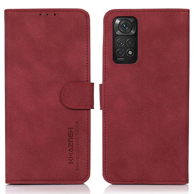 Se Xiaomi Redmi Note 11 4G/Note 11s 4G - KHAZNEH læder cover / pung - Rød ❤ Kæmpe udvalg i Capida ❤ Hurtig levering: 1 - 2 Hverdage samt billig fragt - Varenummer: CPD-V33101914271B og barcode / Ean: 101914271B på lager - tilbud på Mobil tilbehør Spar op til 59% - Over 857 design brands på tilbud