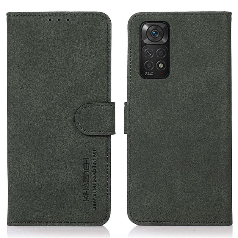 Se Xiaomi Redmi Note 11 4G/Note 11s 4G - KHAZNEH læder cover / pung - Grøn ❤ Kæmpe udvalg i Capida ❤ Hurtig levering: 1 - 2 Hverdage samt billig fragt - Varenummer: CPD-V33101914271C og barcode / Ean: 101914271C på lager - tilbud på Mobil tilbehør Spar op til 58% - Over 857 design brands på tilbud