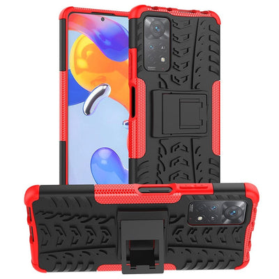 Se Xiaomi Redmi Note 11 Pro 4G / Redmi Note 11 Pro 5G - GRID Hybrid cover med kickstand - Sort ❤ Kæmpe udvalg i Blandet ❤ Hurtig levering: 1 - 2 Hverdage samt billig fragt - Varenummer: CPD-V33101914592A og barcode / Ean: 101914592A på lager - tilbud på Mobil tilbehør Spar op til 67% - Over 857 design brands på tilbud