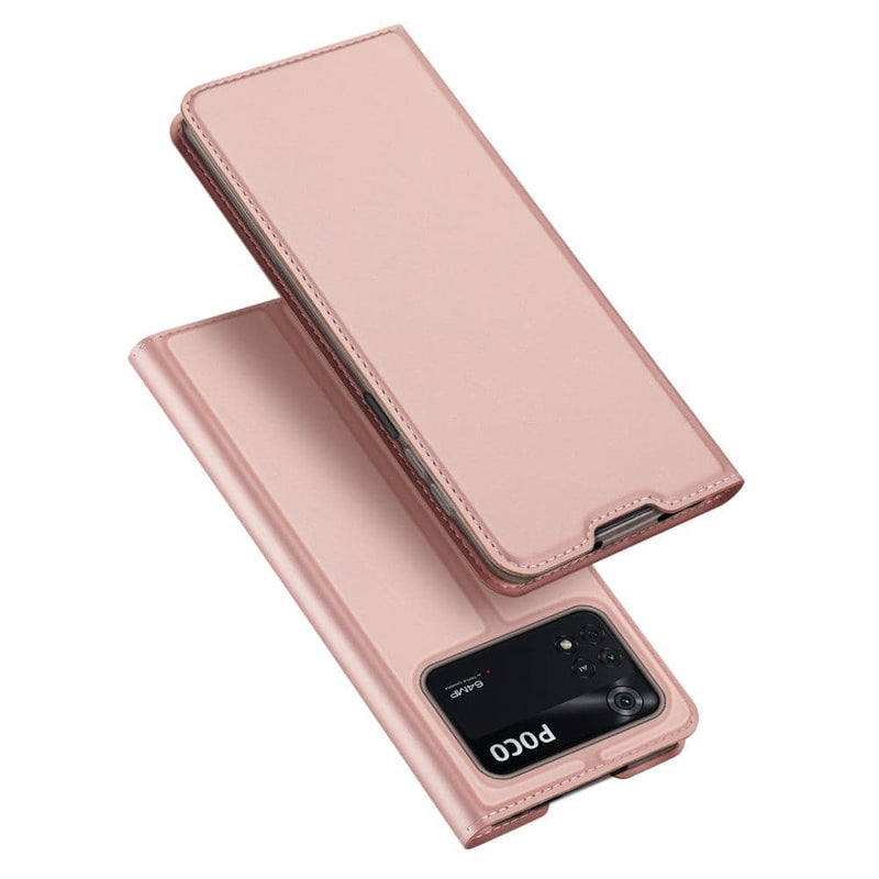 Se Xiaomi Poco M4 Pro 4G - DUX DUCIS skin pro læder cover - Rosa ❤ Kæmpe udvalg i DUX DUCIS ❤ Hurtig levering: 1 - 2 Hverdage samt billig fragt - Varenummer: CPD-DU3039403 og barcode / Ean: &