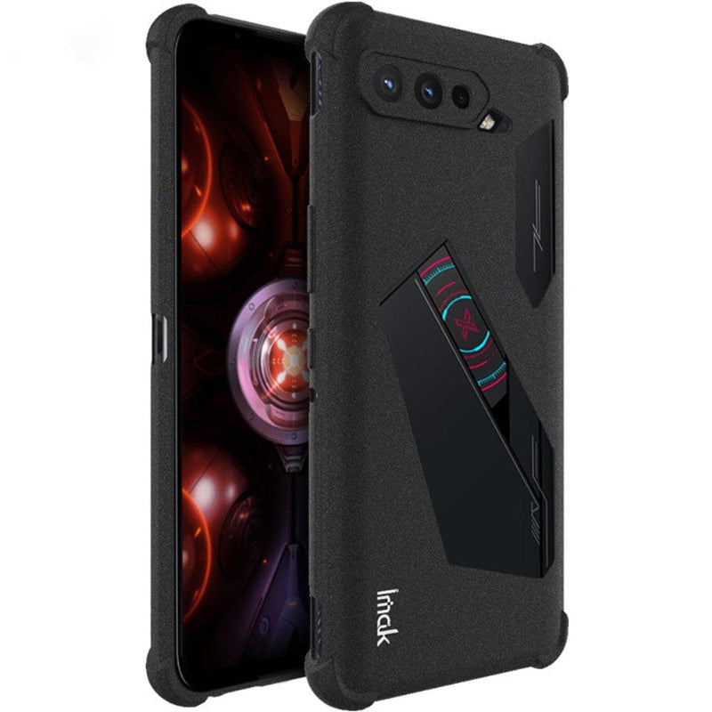 Se Asus ROG Phone 5 Ultimate / 5 Pro / 5s - IMAK Mat gummi cover inkl skærmbeskytter - Mat sort ❤ Stort online udvalg i Capida ❤ Hurtig levering: 1 - 2 Hverdage samt billig fragt - Varenummer: CPD-V33102402695A og barcode / Ean: på lager - Udsalg på Mobil tilbehør Spar op til 64% - Over 350 kendte brands på udsalg