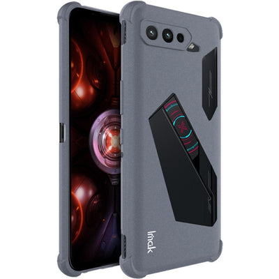 Se Asus ROG Phone 5 Ultimate / 5 Pro / 5s - IMAK Mat gummi cover inkl skærmbeskytter - Mat grå ❤ Stort online udvalg i Capida ❤ Hurtig levering: 1 - 2 Hverdage samt billig fragt - Varenummer: CPD-V33102402695B og barcode / Ean: på lager - Udsalg på Mobil tilbehør Spar op til 63% - Over 350 kendte brands på udsalg