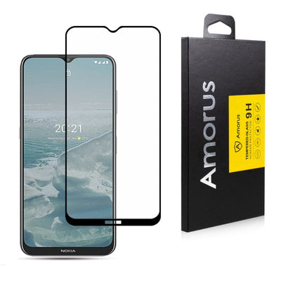 Se Nokia G10/G20 - AMORUS Premium hærdet beskyttelsesglas med komplet dækning ❤ Kæmpe udvalg i Capida ❤ Hurtig levering: 1 - 2 Hverdage samt billig fragt - Varenummer: CPD-V33103520150A og barcode / Ean: 103520150A på lager - Udsalg på Mobil tilbehør Spar op til 65% - Over 785 kendte brands på udsalg