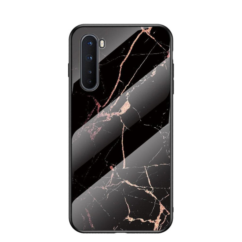 Se OnePlus Nord - Hybrid cover med bagside af hærdet glas - Marmor Design - Sort/guld ❤ Kæmpe udvalg i Capida ❤ Hurtig levering: 1 - 2 Hverdage samt billig fragt - Varenummer: CPD-V33104001590C og barcode / Ean: 104001590C på lager - Udsalg på Mobil tilbehør Spar op til 65% - Over 312 kendte brands på udsalg