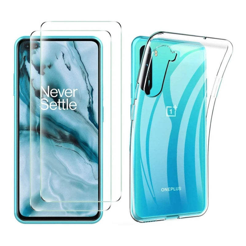 Se OnePlus Nord - Gummi cover inkl. Hærdet beskyttelsesglas - Transparent ❤ Kæmpe udvalg i Capida ❤ Hurtig levering: 1 - 2 Hverdage samt billig fragt - Varenummer: CPD-V33104001629A og barcode / Ean: 104001629A på lager - Udsalg på Mobil tilbehør Spar op til 62% - Over 454 design mærker på udsalg